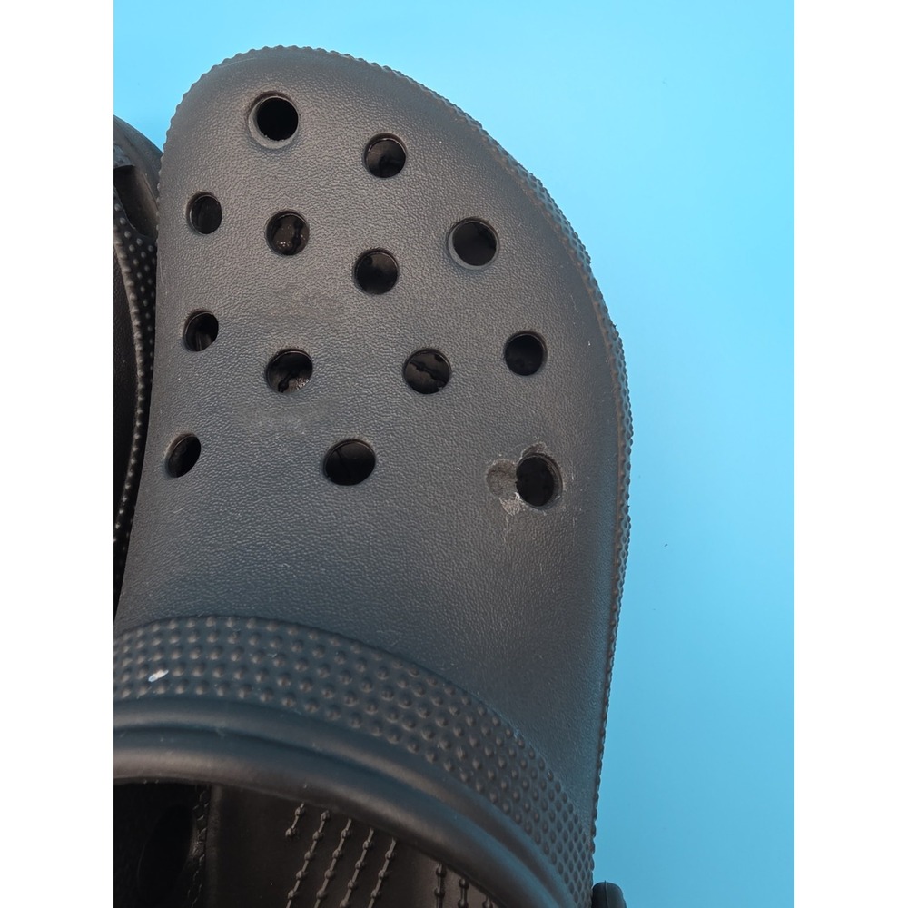 CROCS Classic Platform Clogs Women Size 8 Black - Picture 5 of 8